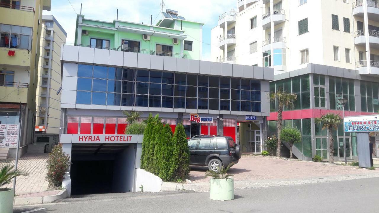 Hotel Europa Lezhe Bagian luar foto