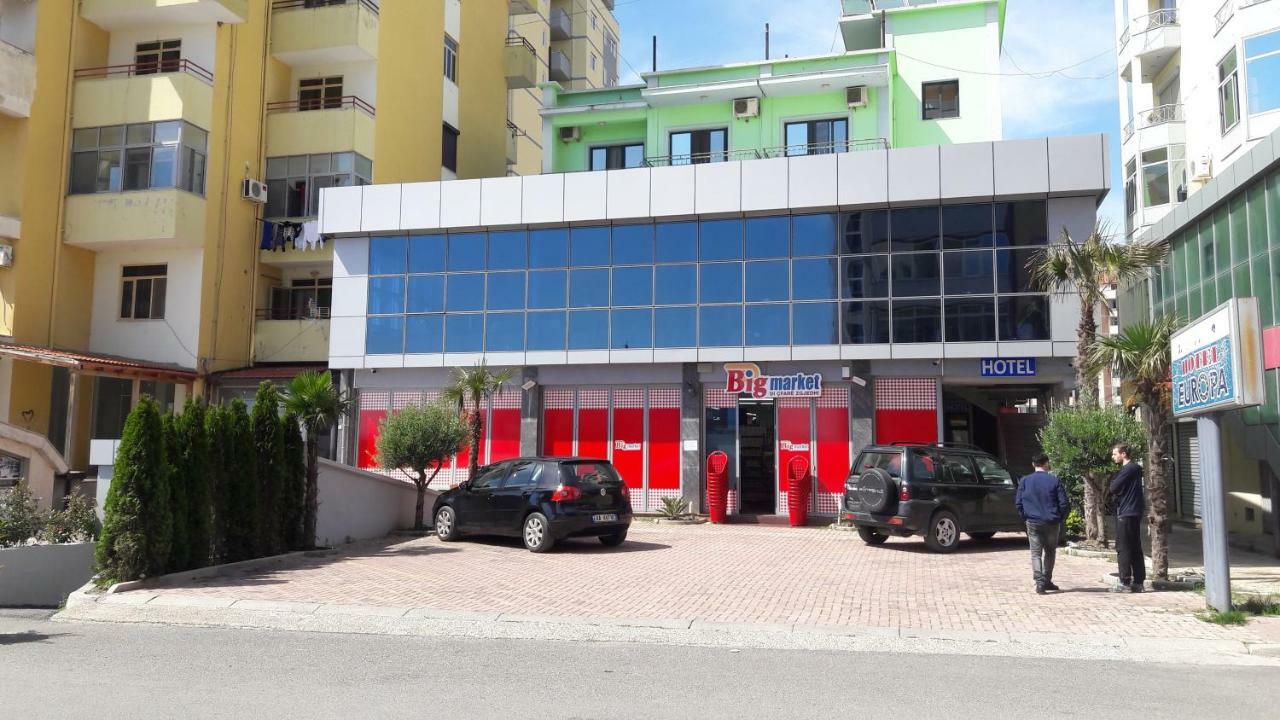 Hotel Europa Lezhe Bagian luar foto
